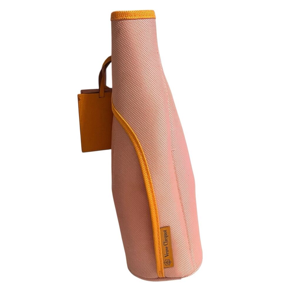 Veuve Clicquot Rose Pink Champagne Cooler Ice Jacket Carrier Nice Bottle Bag